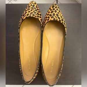 Nine West Leopard flats